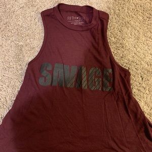 SAVAGE tank top
